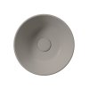 GSI KUBE X keramické umývadlo na dosku, priemer 32cm, tortora mat 943505