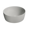 GSI NUBES keramické umývadlo na dosku, priemer 40cm, cenere mat 903917