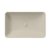 GSI NUBES keramické umývadlo na dosku 60x38cm, creta mat 903608