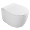 Isvea SENTIMENTI závesná WC misa, Rimless, 36x51cm, biela 10AR02012
