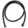 Sapho POWERFLEX kovová sprchová hadica, 120cm, čierna mat FLEX120B