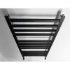 Sapho METRO vykurovacie teleso 450x890 mm, čierny mat IR400TB