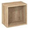 Sapho ESPACE otvorená policová skrinka 35x35x22cm, dub Alabama ESC150-2222