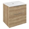 Sapho CIRASA umývadlová skrinka 59,2x64x46cm, dub Alabama CR601-2222
