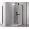 Polysan THRON SQUARE obdĺžnikový sprchový kút 1200x900mm, hranaté pojazdy, rohový vstup TL2290-5002