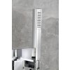 Sapho LATUS podomietková sprchová termostatická batéria vrátane ručnej sprchy, 2/3 výstupy, chróm 1102-45