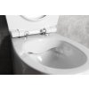 Isvea SENTIMENTI WC misa stojaca, Rimless, 36x55cm spodný/zadný odpad, biela 10SM10004SV