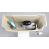 Aqualine ANTIK WC retro kombi zadný odpad + sedadlo, biela AK107-01