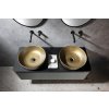 Sapho PRIORI keramické umývadlo na dosku, priemer 41,5cm, bronz PI032