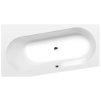 Polysan ASTRA WL SLIM asymetrická vaňa 165x90x48cm, biela 30611S