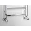 Sapho METRO LIGHT vykurovacie teleso 400x1500 mm, chróm IR447R