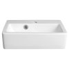CERASTYLE NOAM Keramické umývadlo 37,5x28cm, biela 201.129.0