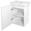 Aqualine ZOJA umývadlová skrinka 41,5x63x37,6cm, biela 56372