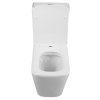 Sapho PORTO RIMLESS WC kombi, spodný/zadný odpad, biela PC102WR
