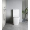 Sapho PORTO RIMLESS WC kombi, spodný/zadný odpad, biela PC102WR