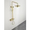 Sapho Sprchový stĺp s termostatickou batériou, zlato SZ139