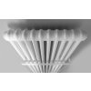 Sapho FEDE vykurovacie teleso 1500x490mm, 10 segmentov, biela mat IR194