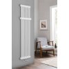 Sapho FEDE vykurovacie teleso 1500x306mm, 6 segmentov, biela mat IR192