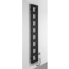 Sapho BLOCK vykurovacie teleso 280x1750 mm, čierna matná IR182