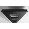 Sapho BLOCK vykurovacie teleso 280x1750 mm, čierna matná IR182