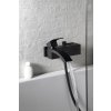 Sapho GINKO nástenná vaňová batéria, čierna matná 1101-10B