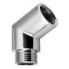 Sapho Sprchová koleno medzi sprchovou hlavicou a hadicou 1/2", mosadz/chróm AR069