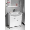 Aqualine ZOJA umývadlová skrinka 71,5x74x34cm, biela 51075A