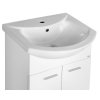 Aqualine ZOJA umývadlová skrinka 50,5x74x30cm, biela 51055A