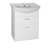 Aqualine ZOJA umývadlová skrinka zásuvková 50,8x74x29,9cm, biela 51051A