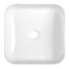 Sapho PRATA keramické umývadlo na dosku, 39,5x39,5cm, biela AR423