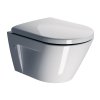 GSI NORM závesná WC misa, Swirlflush, 36x50cm, biela ExtraGlaze 861611
