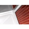 Polysan LUCIS LINE štvrťkruhová sprchová zástena 1200x900mm, ľavá/pravá DL5015