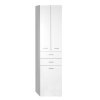 Aqualine ZOJA/KERAMIA FRESH skrinka vysoká s košom 50x184x29cm, biela 51293