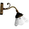 Sapho BARI svietidlo E14, 40W, 230V, IP21, keramické tienitko, bronz MC811