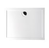Polysan KARIA sprchová vanička z liateho mramoru, obdĺžnik 90x80cm, biela 63511
