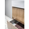Sapho FILENA umývadlová skrinka 82x51,5x43cm, dub FID1285D