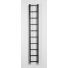 Sapho DINA vykurovacie teleso 250x1680mm, čierna mat IR377TB