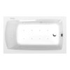 Polysan LILY hydromasážna vaňa, 140x70x39cm, Highline Hydro-Air, chróm 72201.601