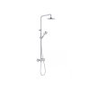 KLUDI DIVE DUAL SHOWER SYSTEM sprchový set s termostatom, priemer 20 cm, 3 trysky, chróm, 6807905-00
