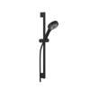 KLUDI DIVE set sprchová hlavica, tyč a hadica, 3 trysky, čierna, 6863005-00