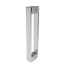 Mereo Rúčka pre sprchové kúty a dvere LIMA - CK608xxK, CK804xxK, CK805xxK a CK809xxK, rozteč 160 mm CKND09K