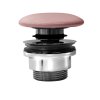 GSI umývadlová výpust  5/4", click-clack, keramická zátka, 5-65mm, blush mat PCS24