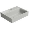 GSI NUBES keramické umývadlo 40x32cm, brúsená spodná hrana, cenere mat 96849117