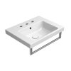 GSI NORM keramické umývadlo 50x40cm, 3 otvory, biela ExtraGlaze 8638311