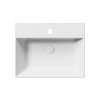 GSI KUBE X keramické umývadlo 60x47cm, brúsená spodná hrana, biela mat 94319109