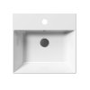 GSI KUBE X keramické umývadlo 50x47cm, brúsená spodná hrana, biela ExtraGlaze 94309111