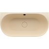 Polysan PAGODA nástenná vaňa z liateho mramoru 170x85x58cm, béžová mat 72976.81