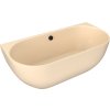 Polysan PAGODA nástenná vaňa z liateho mramoru 170x85x58cm, béžová mat 72976.81