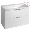 Aqualine DENEB umývadlová skrinka 80,5x55x39,4cm, biela mat DN284