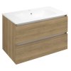 Sapho EZARA umývadlová skrinka 79,8x52x46cm, dub cuneo EZ801-2525